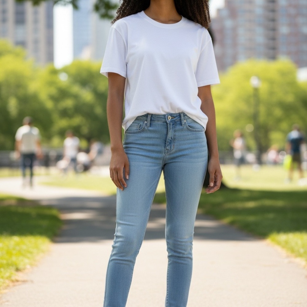 Hollister Light Wash Denim Jeans